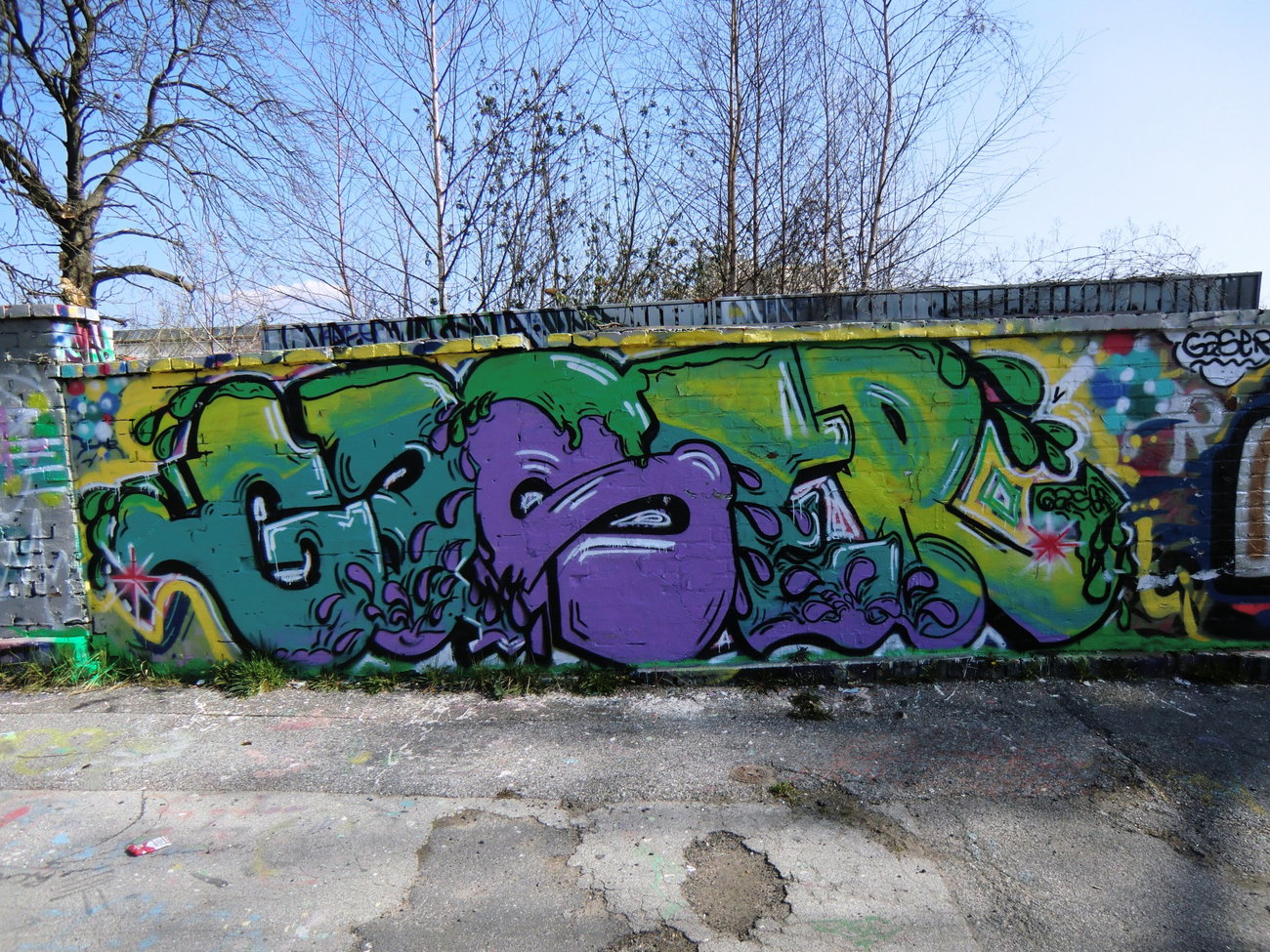 Graffiti Wall in Essen - Photo by Kico_one - Essen, NRW, Ruhrpott (2016)
