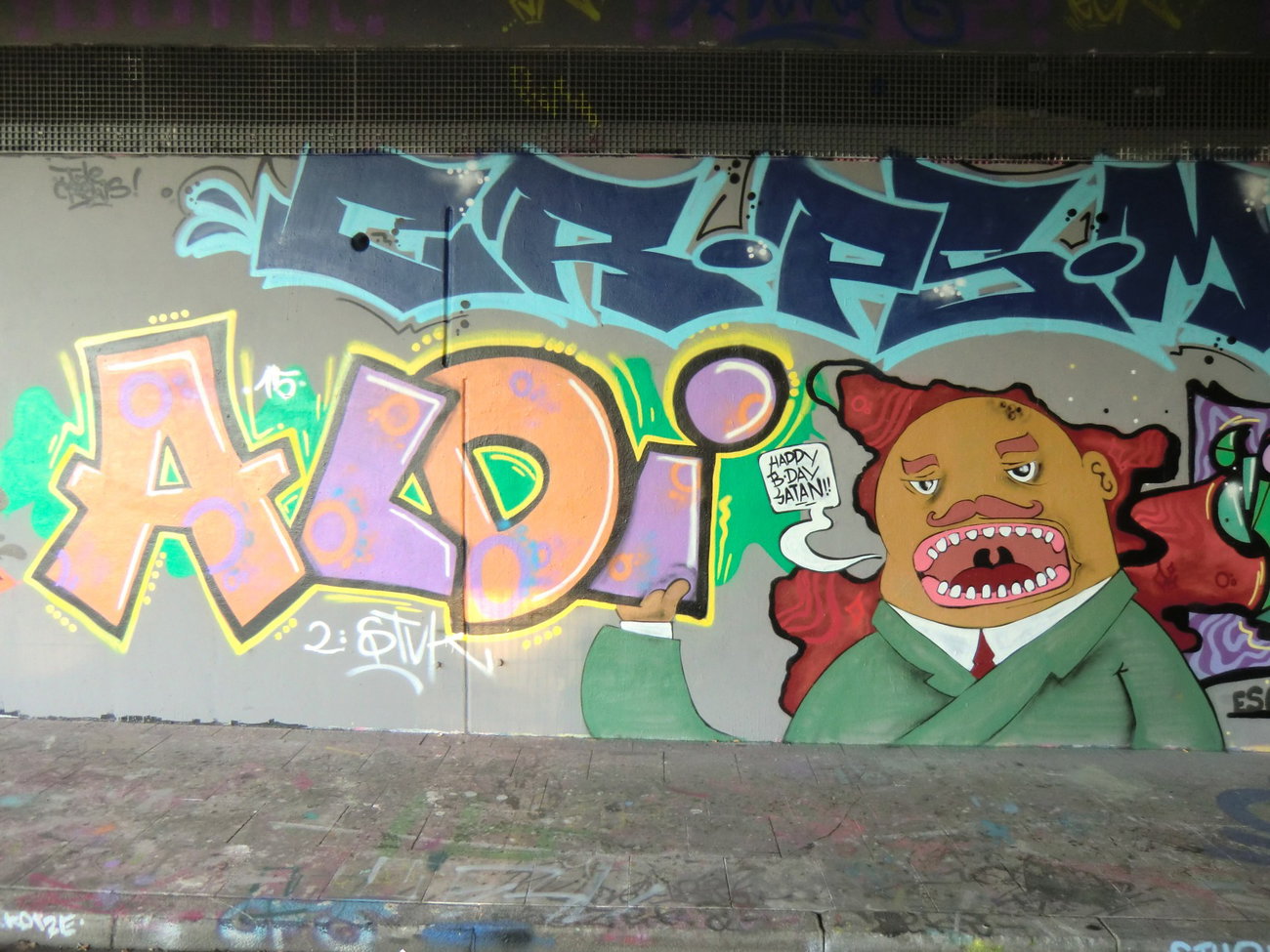 Graffiti Wall in Germany - Photo by Kico_one - Essen, Nrw, Ruhrpott (2015)