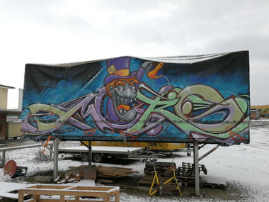 Graffiti Wall in München - Photo by Kico_one - München, More