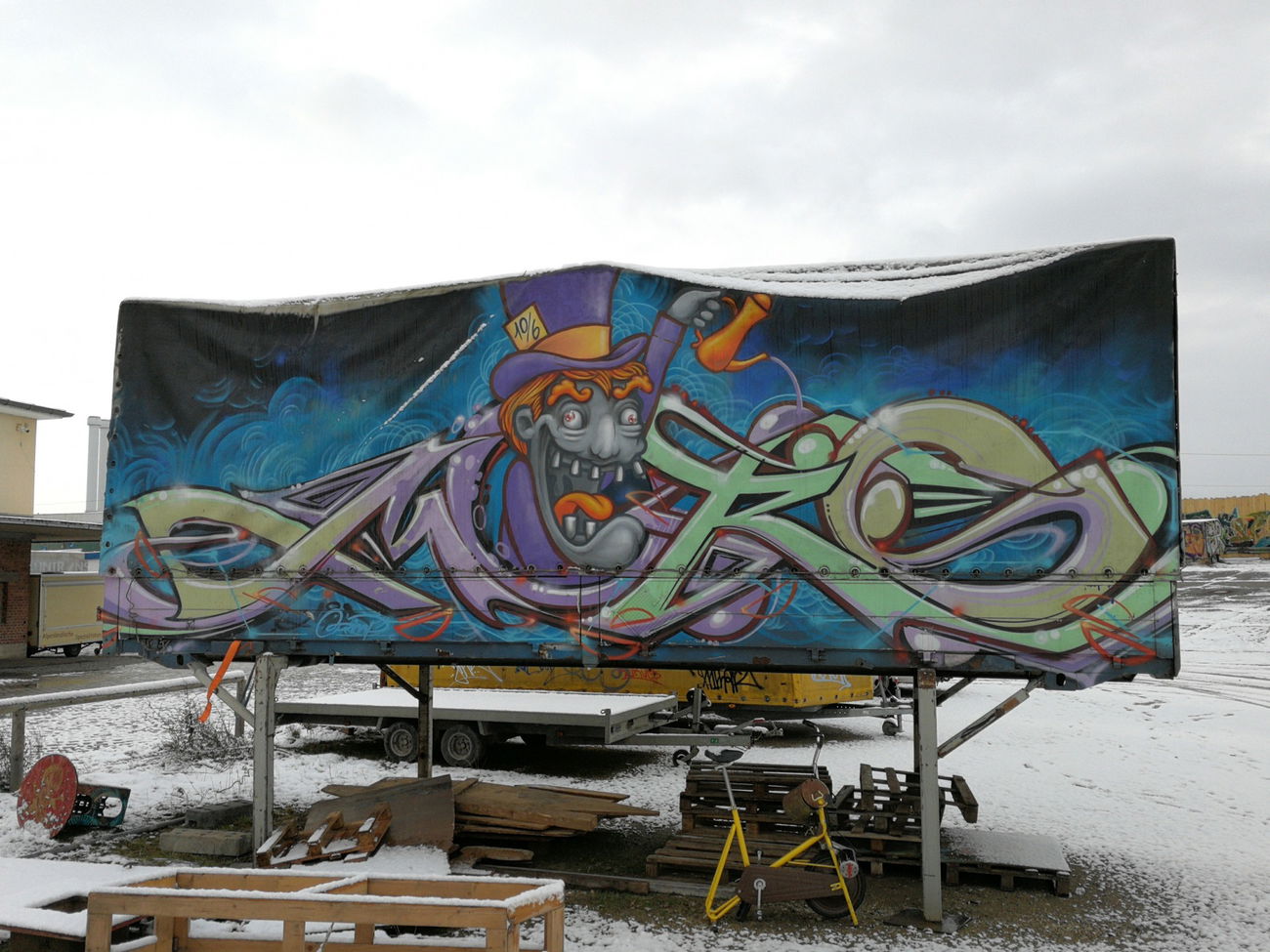 Graffiti Wall in München - Photo by Kico_one - München, More