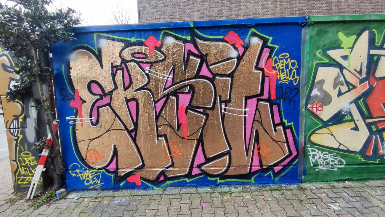 Graffiti Wall in Essen - Photo by Kico_one - Essen, NRW, Ruhrpott (2021)