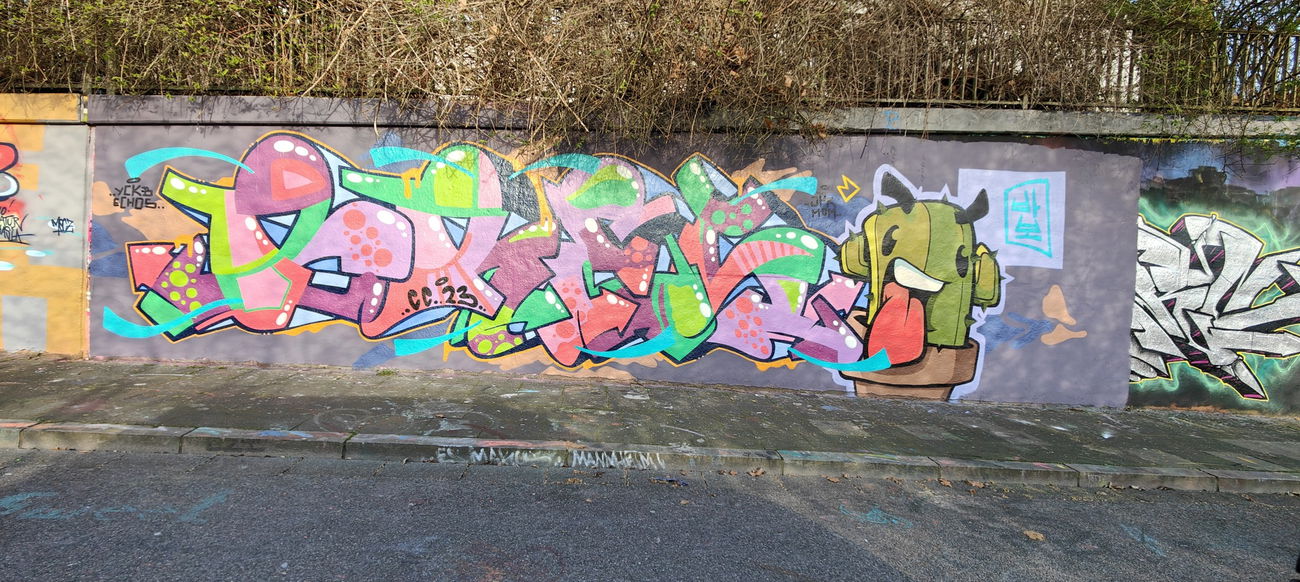 Graffiti Wall in Essen - Photo by Kico_one - Essen, Ruhrgebiet, Bres (2023)
