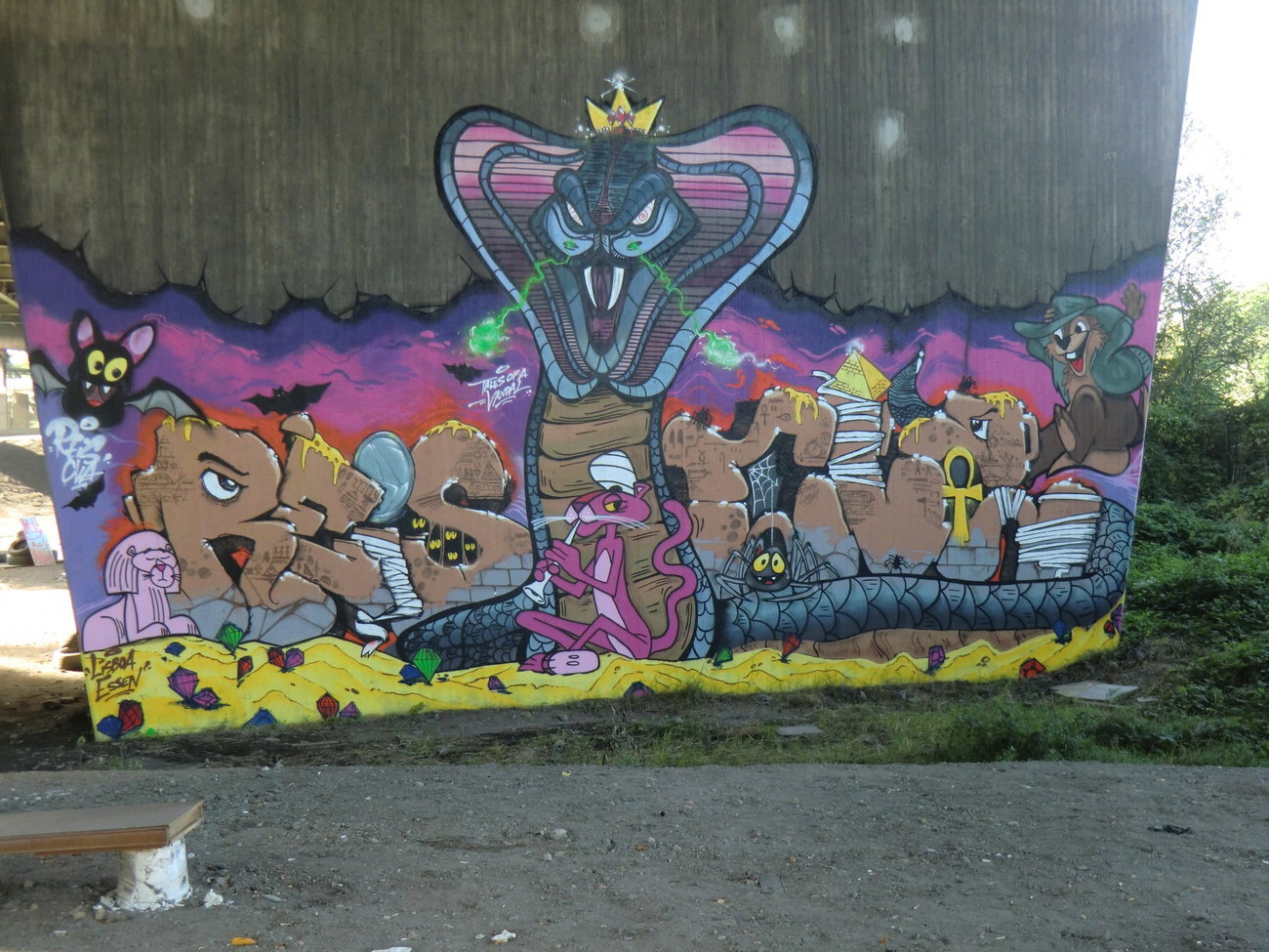 Graffiti Wall in Essen - Photo by Kico_one - Essen, NRW, Ruhrpott (2016)