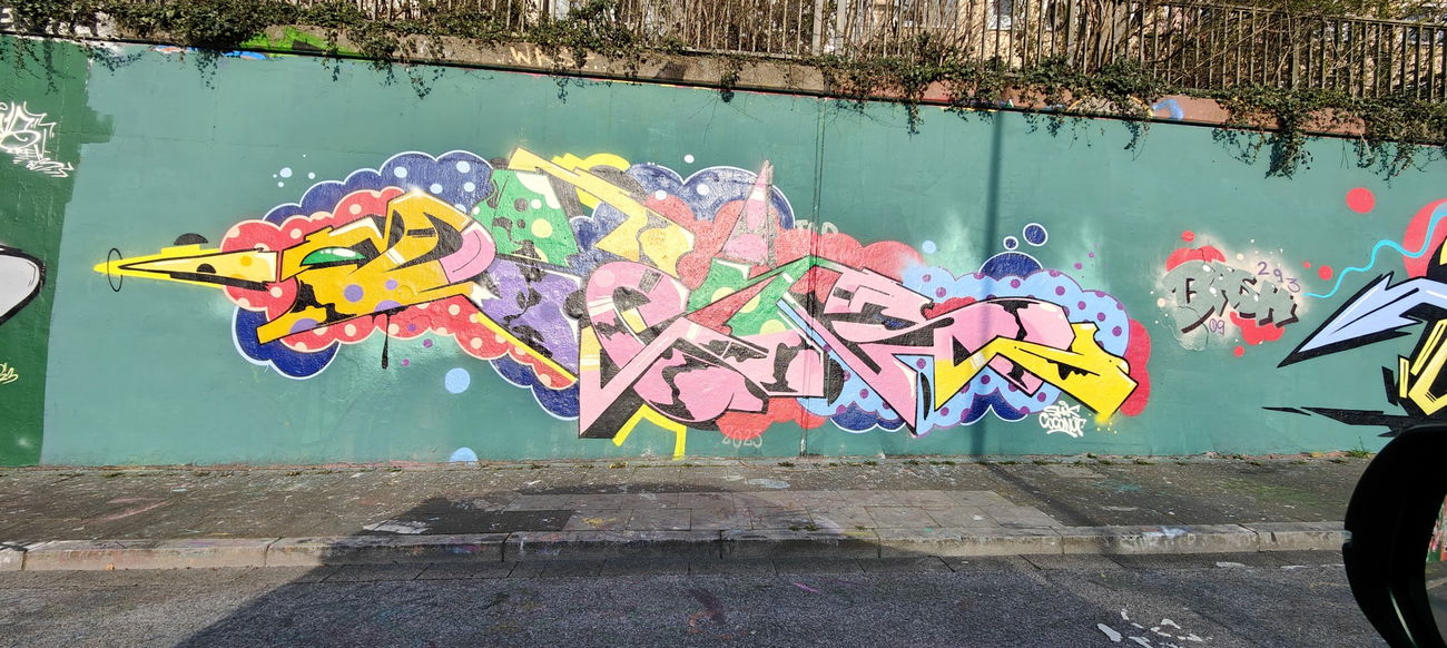 Graffiti Wall in Essen - Photo by Kico_one - Essen, Ruhrgebiet, Dfens (2023)