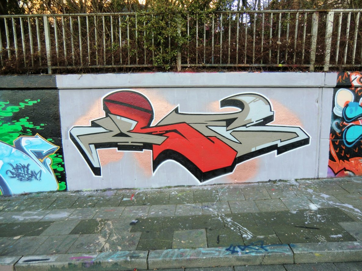 Graffiti Wall in Essen - Photo by Kico_one - Use, Essen