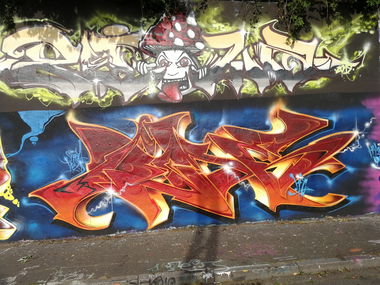 Graffiti Wall in Essen - Photo by Kico_one - Essen, NRW, Ruhrpott (2019)