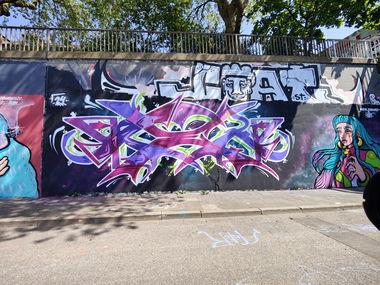 Graffiti Wall in Essen - Photo by Kico_one (2024)