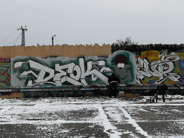 Graffiti Wall in München - Photo by Kico_one - München