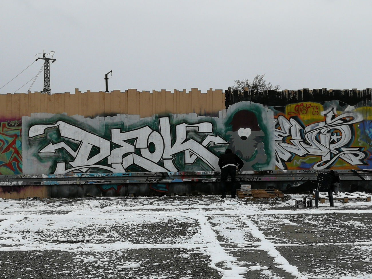 Graffiti Wall in München - Photo by Kico_one - München