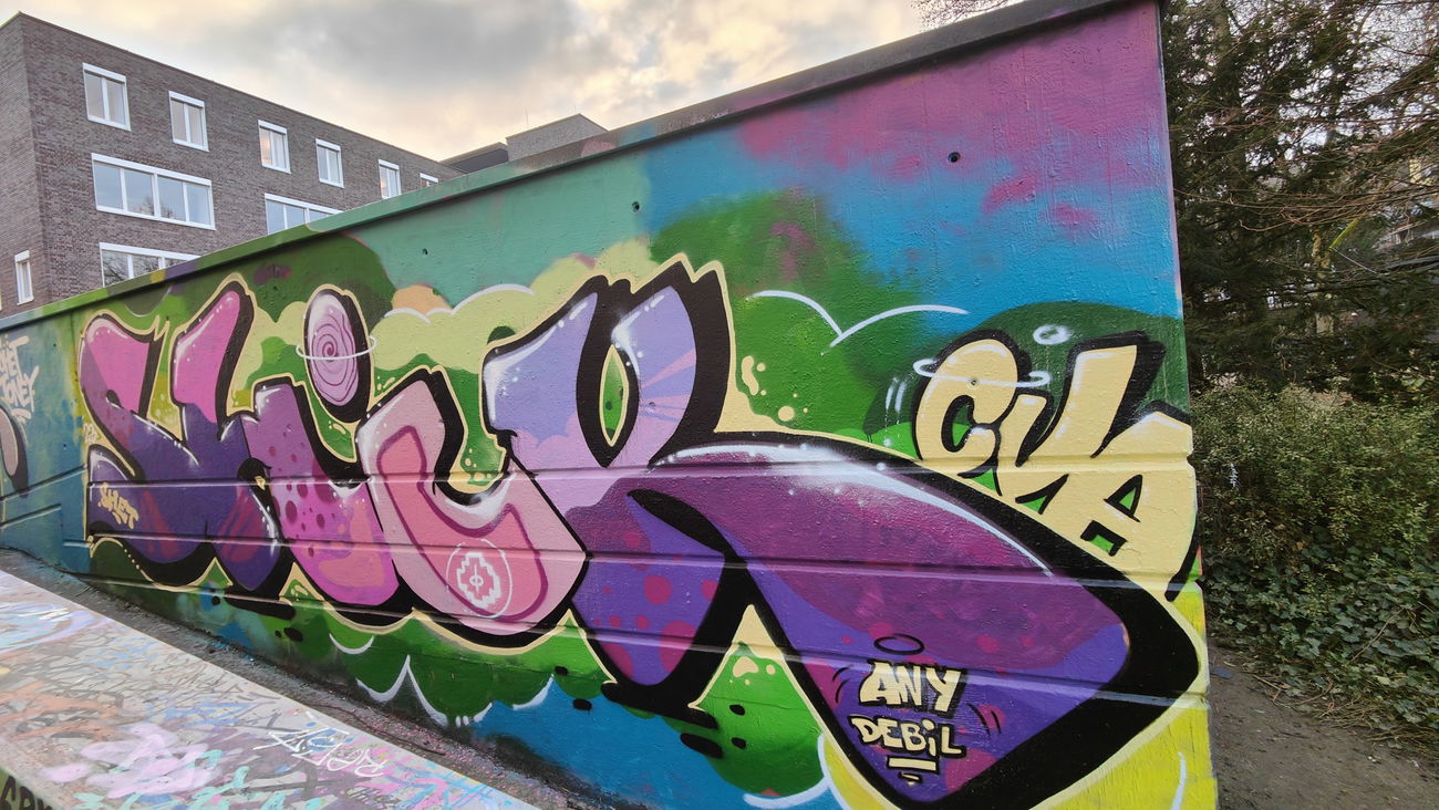 Graffiti Wall in Essen - Photo by Kico_one - Essen, Giradetstrasse, Shik (2023)