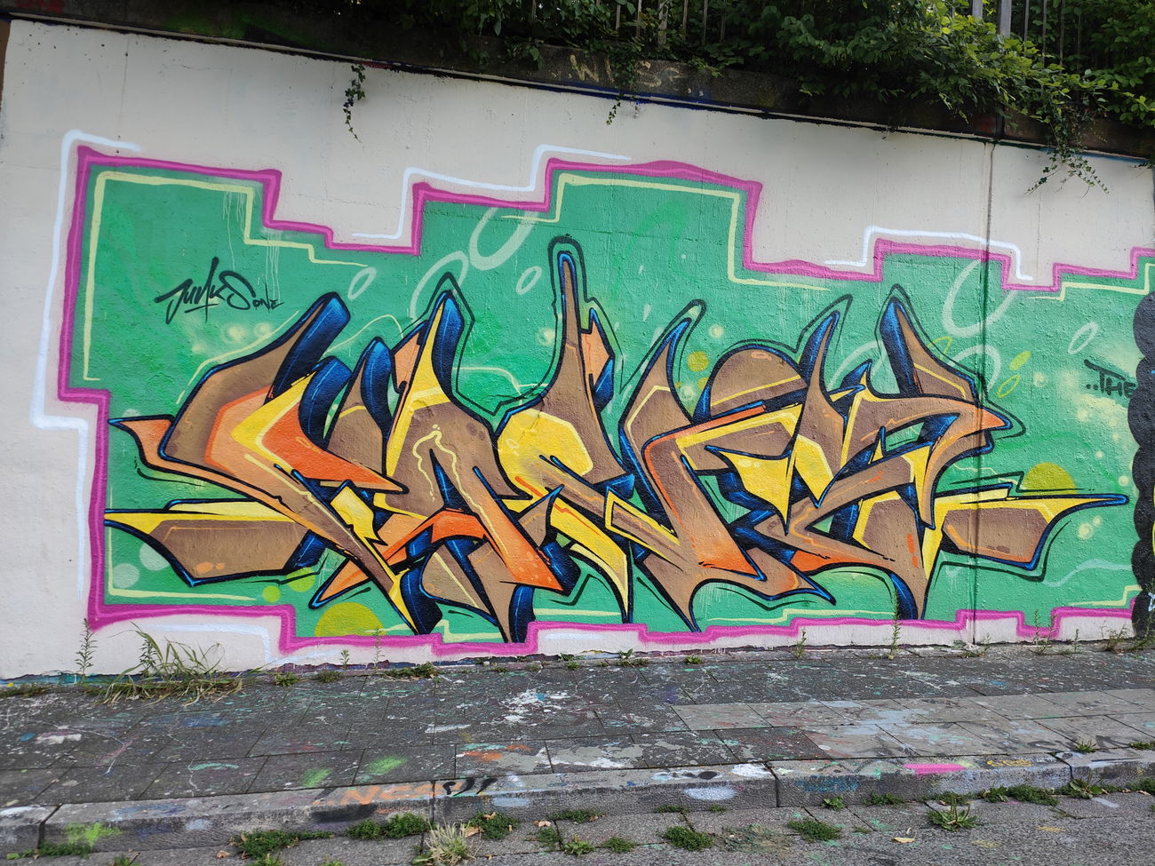 Graffiti Wall in Essen - Photo by Kico_one (2025)