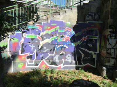 Graffiti Wall in Wien - Photo by Kico_one - Wien, Vienna, Austria