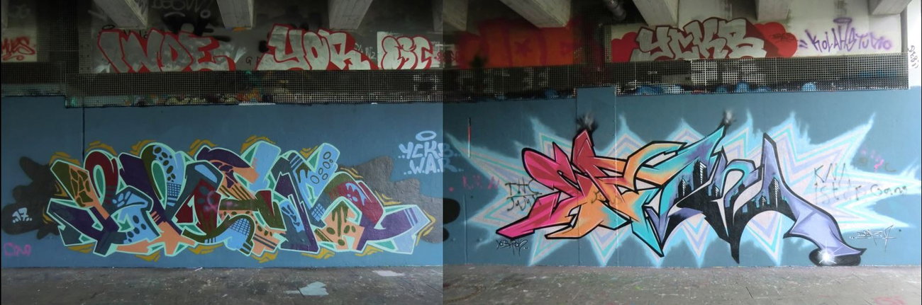 Graffiti Wall in Essen - Photo by Kico_one - Essen, Ruhrpott, Nrw (2017)