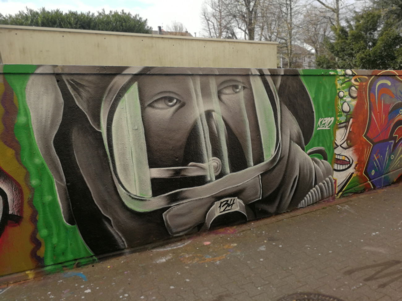 Graffiti Wall in Essen - Photo by Kico_one - Essen, NRW, Ruhrpott (2020)