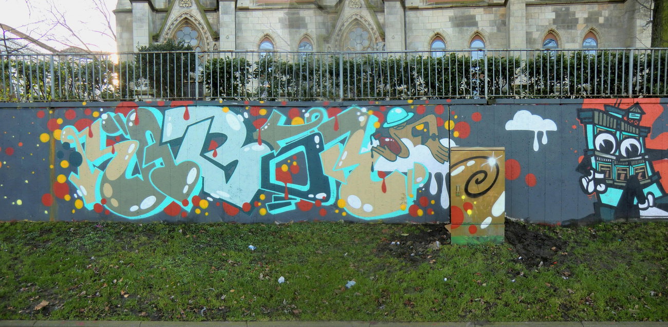 Graffiti Wall in Essen - Photo by Kico_one - Essen, Nrw, Ruhrpott (2015)