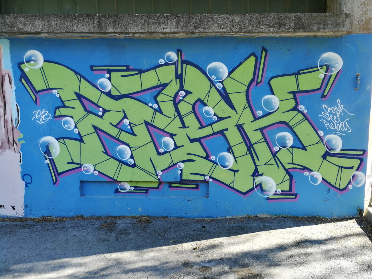 Graffiti Wall in Osijek - Photo by Kico_one - Osijek, Croatia