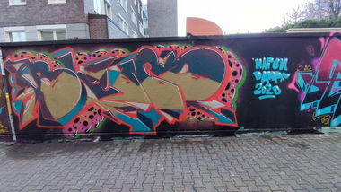 Graffiti Wall in Essen - Photo by Kico_one - Essen, NRW, Ruhrpott (2020)