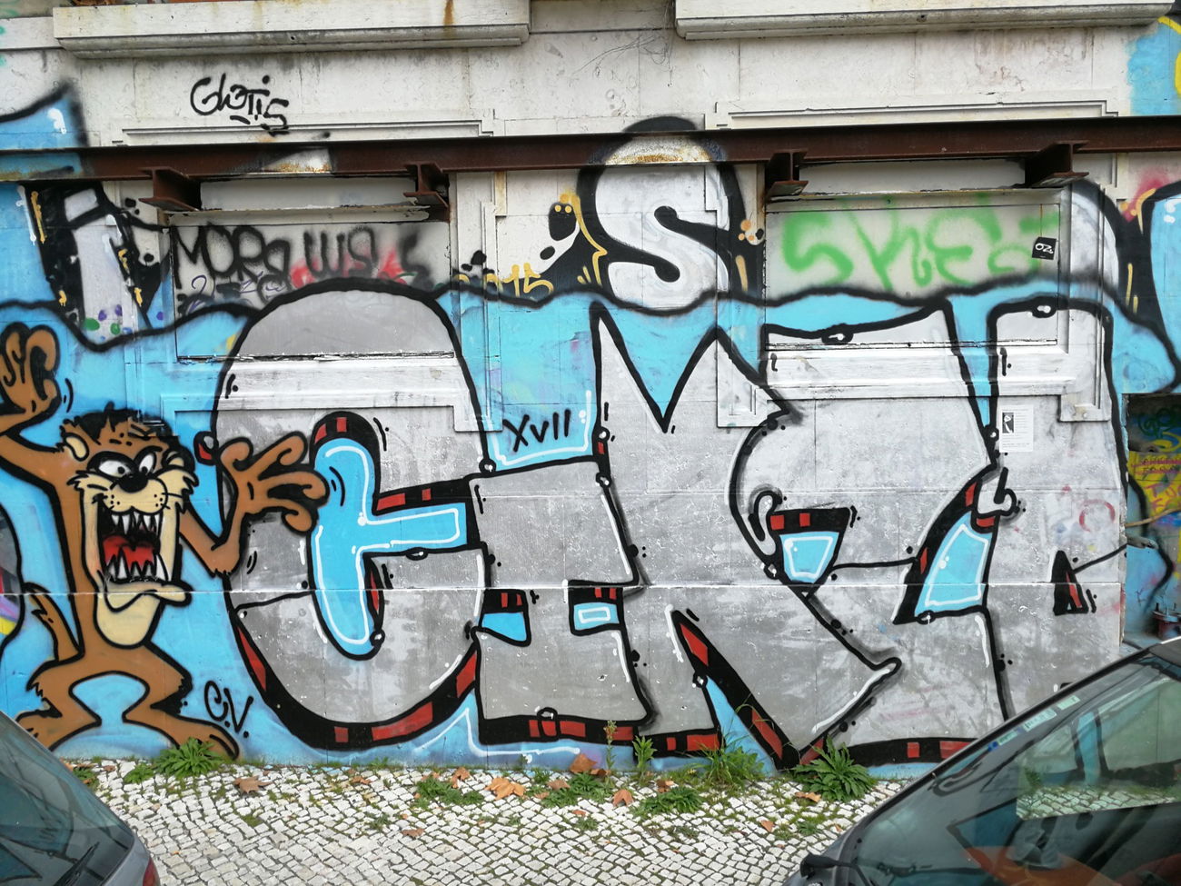 Graffiti Bombing in Lissabon - Photo by Kico_one - Lissabon, Portugal, Lisboa