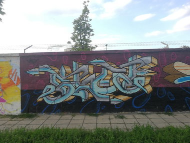 Graffiti Wall in Osijek - Photo by Kico_one - Croatia, Hrvatska, Osijek