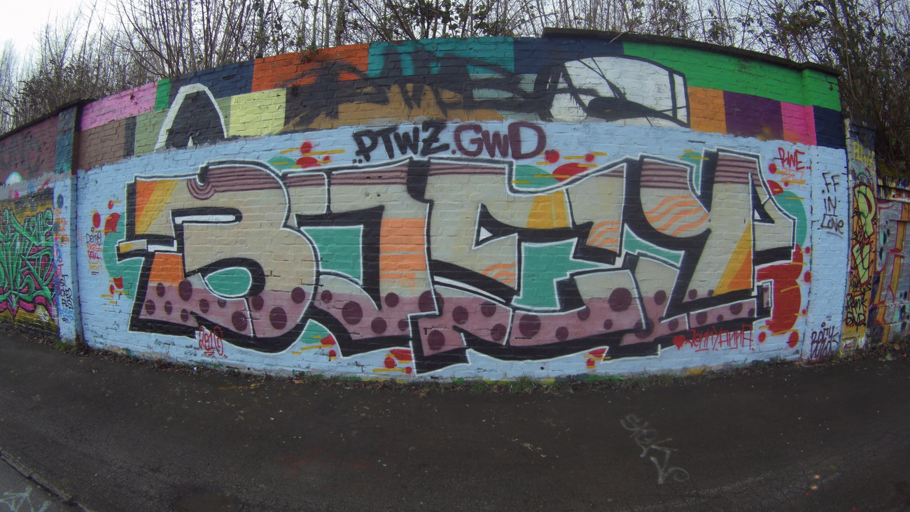 Graffiti Wall in Essen - Photo by Kico_one - Essen, Nrw, Ruhrpott (2017)
