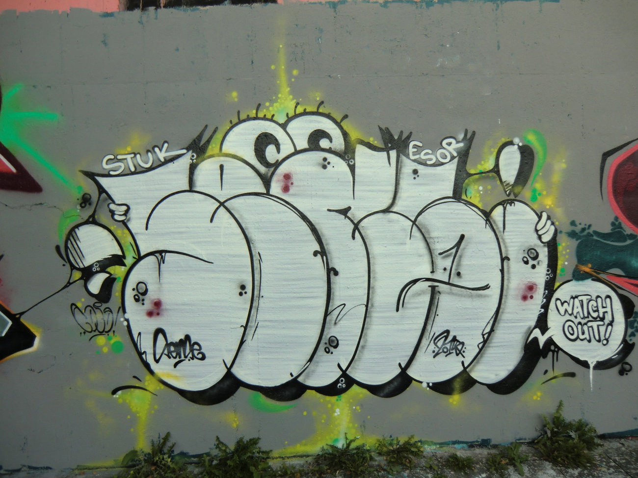 Graffiti Wall in Germany - Photo by Kico_one - Essen, NRW, Ruhrpott (2015)