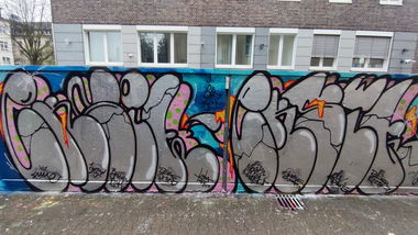 Graffiti Wall in Essen - Photo by Kico_one (2021)