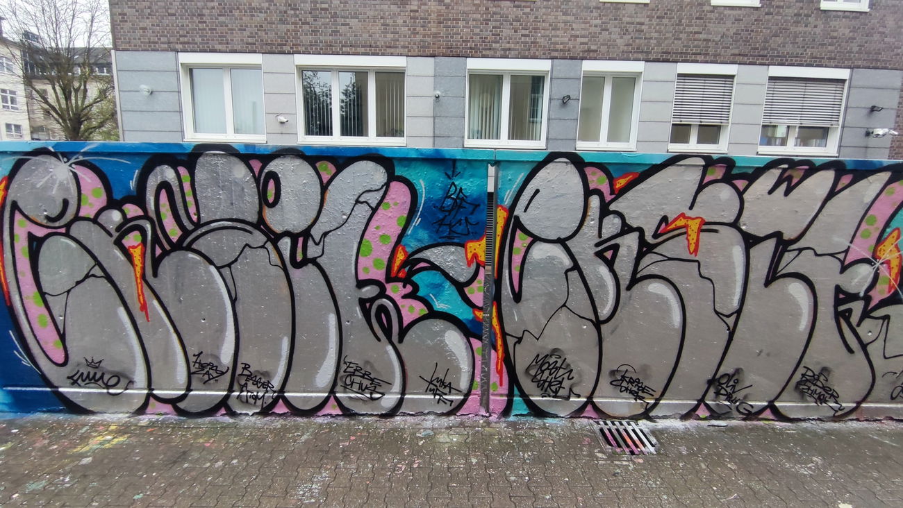 Graffiti Wall in Essen - Photo by Kico_one (2021)