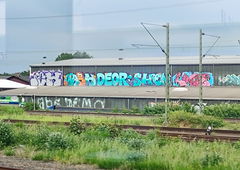 Graffiti Bombing in Köln - Photo by Kico_one (2021)