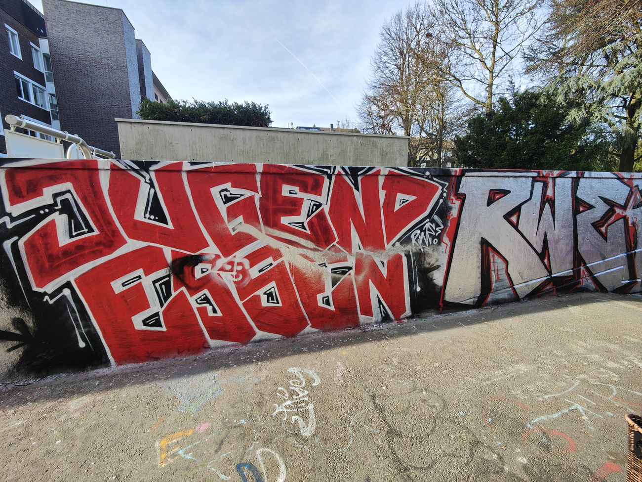 Graffiti Wall in Essen - Photo by Kico_one - Essen, RWE (2025)