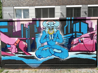 Graffiti Wall in Essen - Photo by Kico_one - Essen, NRW, Ruhrpott (2017)