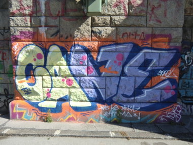 Graffiti Wall in Wien - Photo by Kico_one - Wien, Vienna, Austria