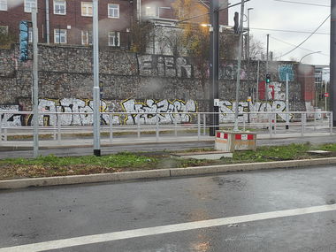 Graffiti Bombing in Essen - Photo by Kico_one - Essen (2025)