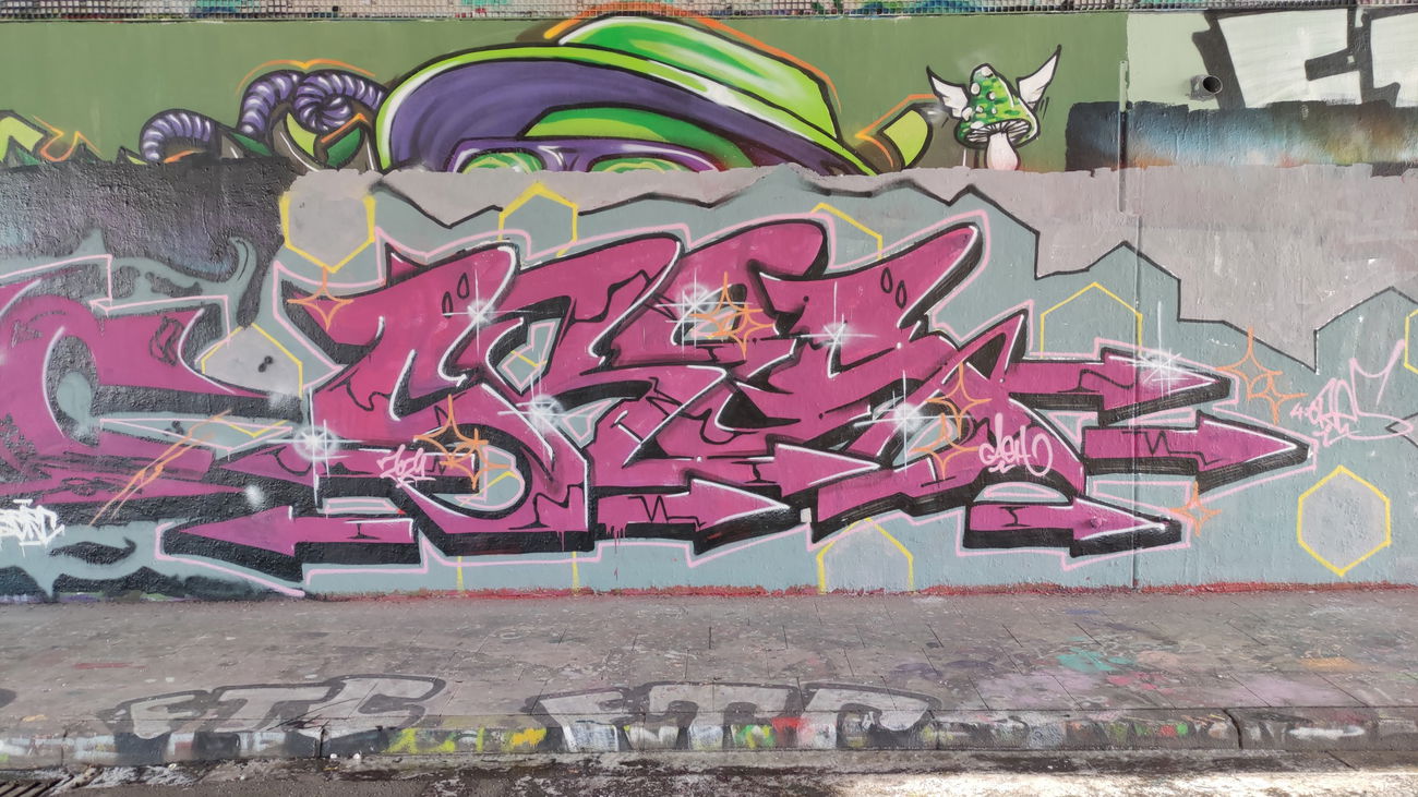 Graffiti Wall in Essen - Photo by Kico_one - Essen, NRW, Ruhrpott (2021)