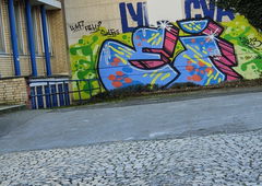 Graffiti Bombing in Essen - Photo by Kico_one - Essen, Ruhrgebiet, Ei (2023)