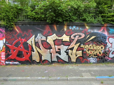 Graffiti Wall in Essen - Photo by Kico_one - Essen, Auf, der (2015)