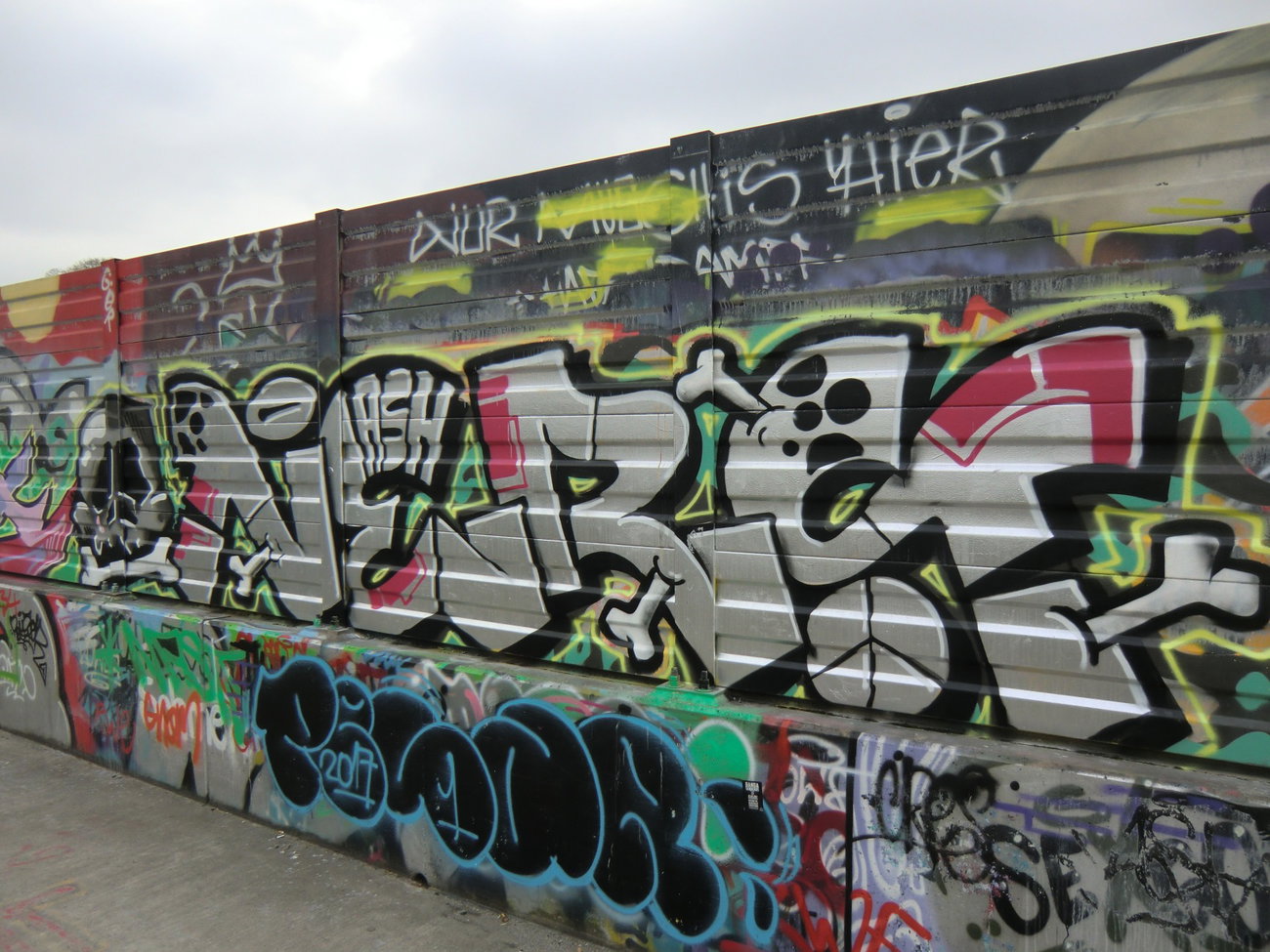 Graffiti Wall in Essen - Photo by Kico_one - Essen, NRW, Ruhrpott (2017)