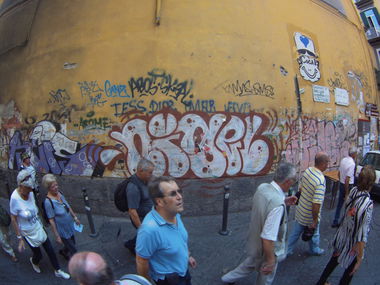 Graffiti Street Art in Napoli - Photo by Kico_one - Napoli, Italy, Nigel