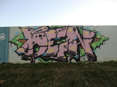 Graffiti Wall in Osijek - Photo by Kico_one - Osijek, Croatia, Hrvatska (2016)