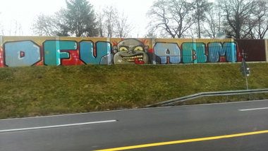 Graffiti Wall in Köln - Photo by Kico_one - Köln, Germany, A3
