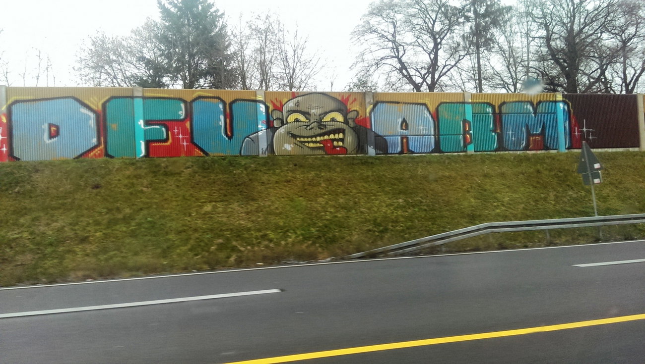 Graffiti Wall in Köln - Photo by Kico_one - Köln, Germany, A3