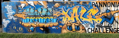 Graffiti Wall in Osijek - Photo by Kico_one - Osijek, Croatia, Moler