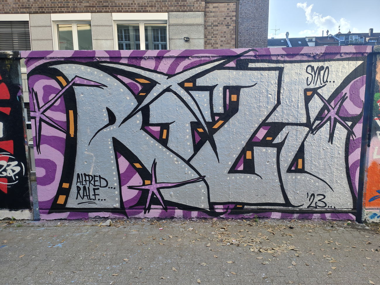 Graffiti Wall in Essen - Photo by Kico_one (2023)