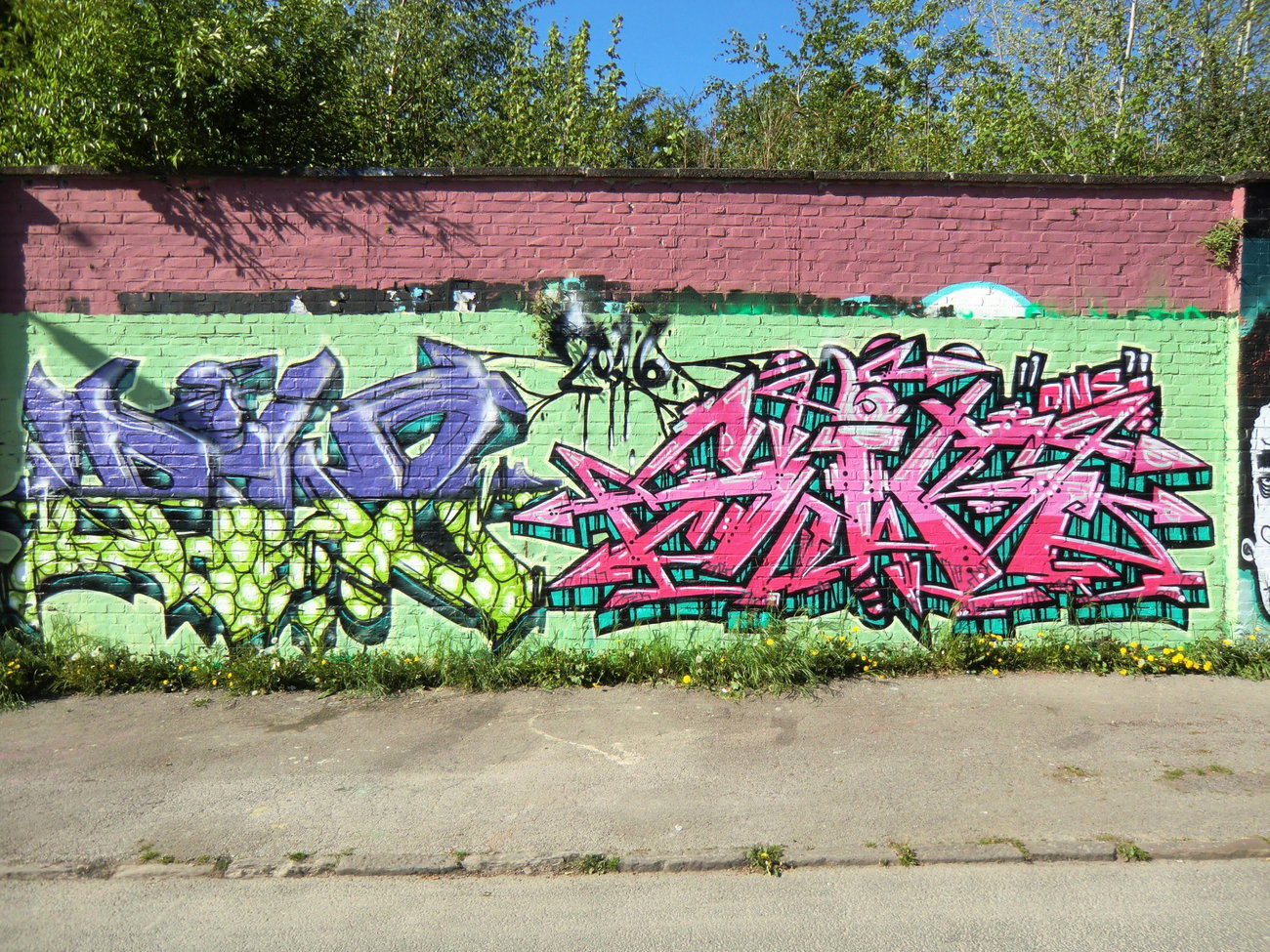 Graffiti Wall in Essen - Photo by Kico_one - Essen, NRW, Ruhrpott (2016)