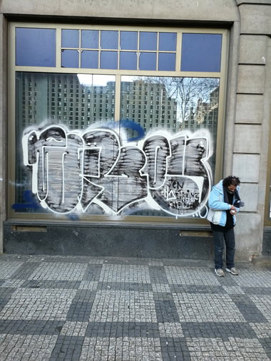 Graffiti Bombing in Prague - Photo by Kico_one - Prague, Praha