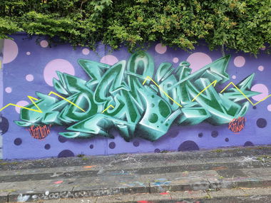 Graffiti Wall in Essen - Photo by Kico_one (2022)