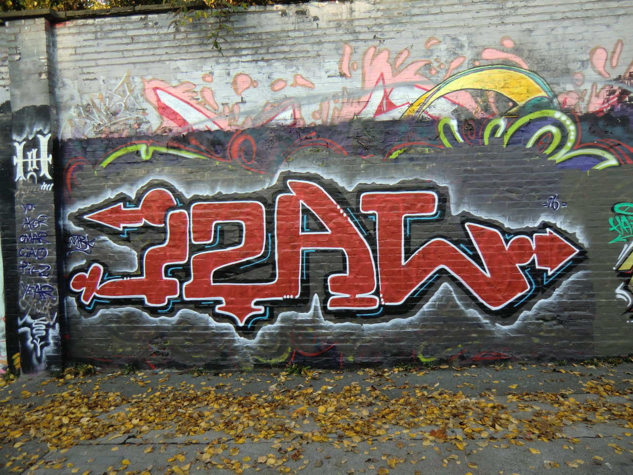 Graffiti Wall in Essen - Photo by Kico_one - Essen, NRW, Rohrpott (2016)