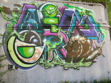 Graffiti Wall in Essen - Photo by Kico_one - Essen, NRW, Ruhrpott (2016)