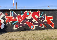 Graffiti Wall in Osijek - Photo by Kico_one (2025)