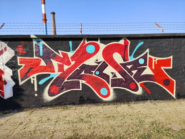 Graffiti Wall in Osijek - Photo by Kico_one (2025)