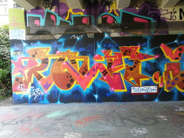 Graffiti Wall in Essen - Photo by Kico_one - Essen, NRW, Ruhrpott (2019)